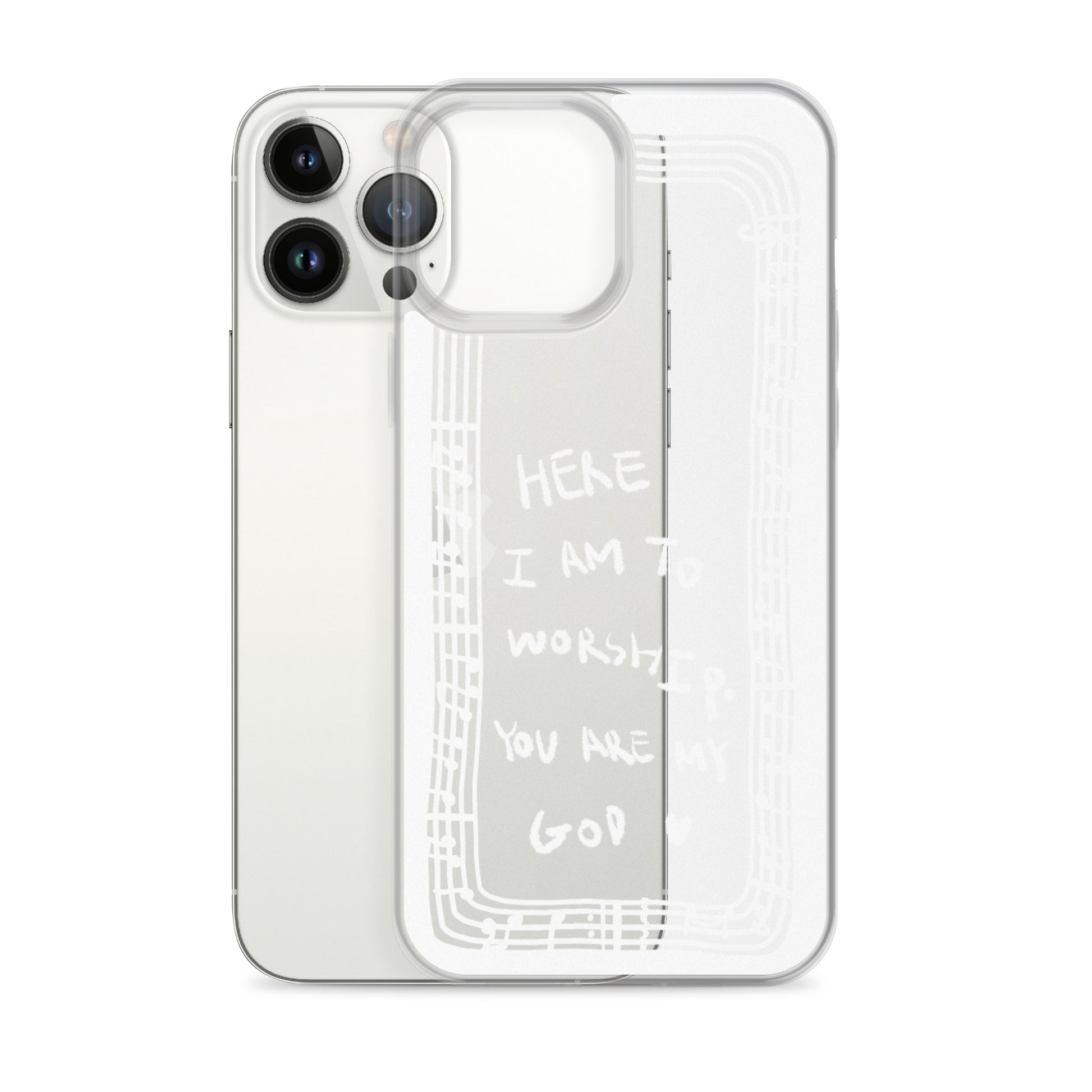 letter phone case Seaside Stripes Monogrammed Tough Phone Case